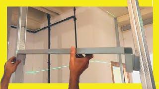  How to install metal stud framing  Install channel in a doorway 🪚 drywall