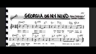 Georgia On My Mind Guitar Lesson Chords, Analysis, Melody, Soloing, Chord Melody Solo Arrangement