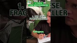 Kennst du diese verschiedenen Arten von Mathelehrern? 