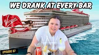 We Drank at EVERY Bar on Virgin Voyages! All 11 Bars, Menus & Prices 