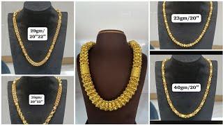 New Men Design Chain|| 100 grams Gold Chain designs for Men|| Heavy Gram gold chain for men|| #yt