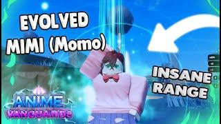 [SHOWCASE] MAX LEVEL EVOLVED EXCLUSIVE MIMI HAS INSANE RANGE* Anime Vanguards Update 1.5