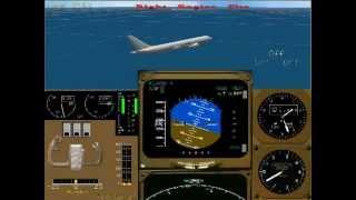 Air accident real voice recording and flight data