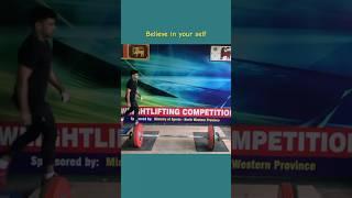 Believe in you  #sports #srilanka #power #athlete #bodybuilding #weightlifting