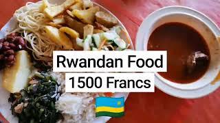 Local food in Rwanda | African food | Halaal food in Rwanda | Karim in Rwanda