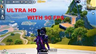 HOW GET ULTRA HD WITH 90FPS . IN PUBG MOBILE GAMELOOP