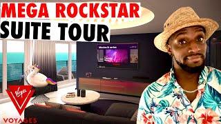 Most EXPENSIVE Suite On The Scarlet Lady | MEGA ROCKSTAR SUITE (Virgin Voyages)