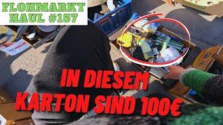 Hier liegen 100€ und alle anderen übersehen es  FLOHMARKT Funde - #flohmarkt #trödelmarkt #resell