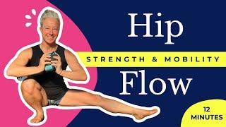 12 Minute Juicy Hip Mobility & Strength Flow (FOLLOW ALONG)