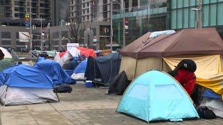 Hamilton City Hall protest extends into its fourth day