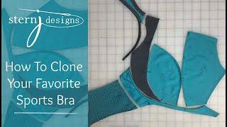 How to Clone Your Favorite Sports Bra Part 1