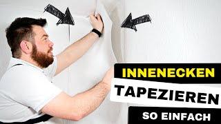 Raufasertapete Innenecken tapezieren | abreißen oder schneiden?