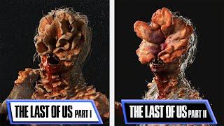 The Last of Us Part I VS Part II | Monsters & Characters | Models Comparison | Analista De Bits