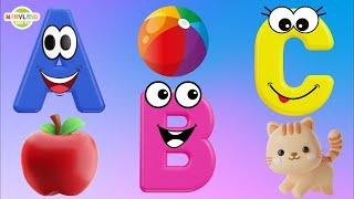 ABC Phonic Song For Kids | Learn ABC Song | Baby Song | Playful Kindergarten Songs | Nanyland
