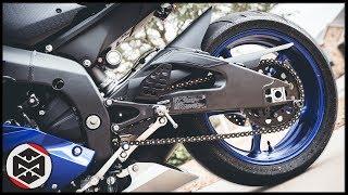 INSTALLING CHAIN & SPROCKETS on the R6!! (so fast now!)