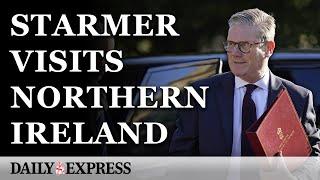 Starmer meets O’Neill and Little-Pengelly in first Northern Ireland trip as PM