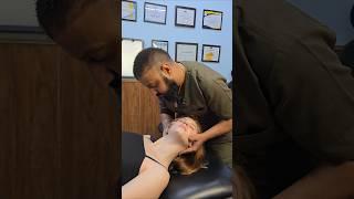 Beautiful controlled cervical manipulation #chiropractor #chiropractic #shorts #trending #trend