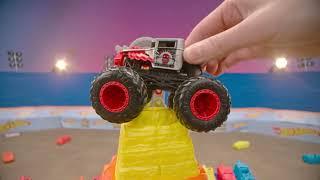 Epickie wyzwania na Hot Wheels Monster Trucks Arena Smashers! | Mattel Po Polsku | AD