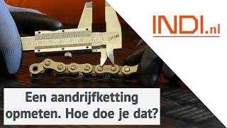 Hoe meet je een aandrijfketting? - INDI.nl