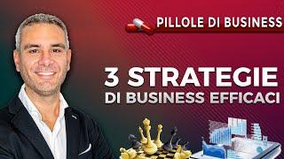 3 Strategie di Business Efficaci