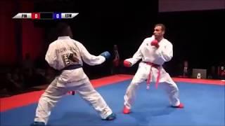 (Karate Clash 2018) Christophe Pinna vs Musa Edwards