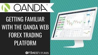 Getting Familiar with the OANDA Web Forex Trading Platform