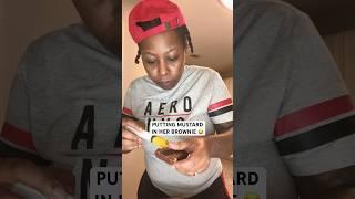 Mustard In Brownie Prank #shorts #viral #pranks