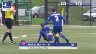 B-Junioren - VfR Aalen vs. 1. FC Heidenheim 0-3 - Markus Maurer