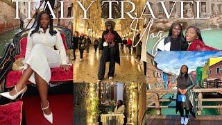 Italy Travel Vlog| Exploring Rome, Milan, Venice, Burano Island & More! |A Week in Italy| AMINACOCOA