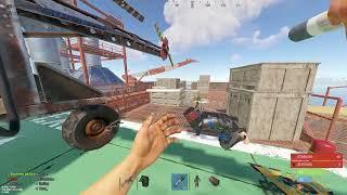 POV: YOU SPOT FREE BULRAP AK'S ON OILRIG. -RUST #rustclips #rust #rustvideo #rustpvp #shorts