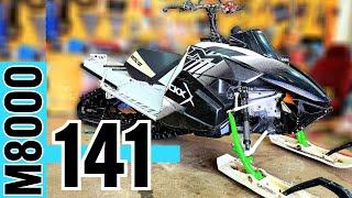 BACKCOUNTRY BOMBER Snowmobile Build | Tunnel Cut Short Track