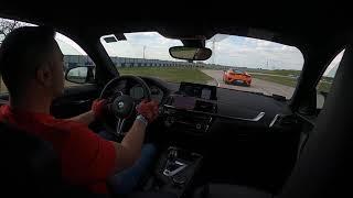 BMW M2 Competition & Honda NSX NC chase at Euroring Trackday Hungary