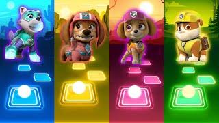 Super Everest - Liberty - Skye - Rubble | Paw Patrol Super Mighty Pups Team