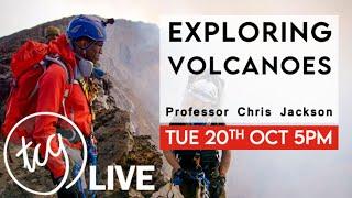 Exploring Volcanoes with Professor Chris Jackson┃Live interview