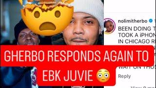 G Herbo responds AGAIN‼️to Ebk Juvie about extortion & robbery rumors was heard “IM IN CHIRAQ NOW”