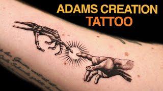 Unveiling the Stunning Timelapse of Adams Creation Tattoo
