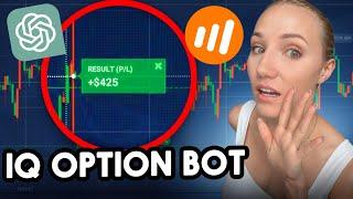 IQ OPTION STRATEGY $10000 To $12250 | CHATGPT TRADING BOT FOR BINARY OPTIONS