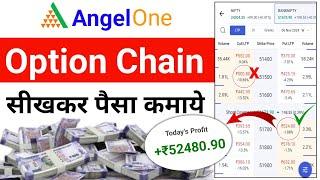 Option chain analysis - How to read an option chain? | Angel one option chain analysis kaise kare?