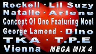 Freestyle Mega Mix4 - ROCKELL - LIL SUZY - NOEL - TKA - T.P.E. - (DJ Paul S)