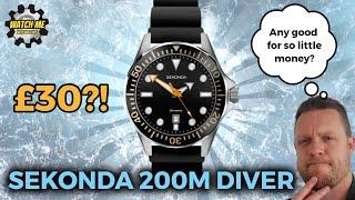 Sekonda 200m watch. Bargain brilliance, or bargain basement?