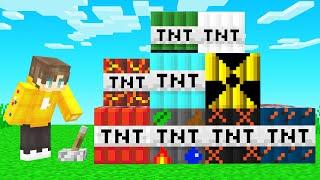 Minecraft But You Can Upgrade TNT...