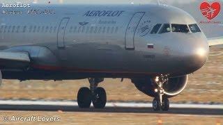 Aeroflot Airbus A321 [VQ-BEI] Takeoff @ Berlin-Schönefeld 26.01.2014