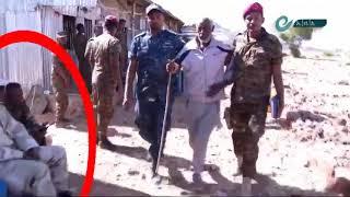 Eritrean Soldiers Visible During Sibhat Nega's Arrest