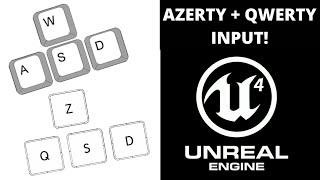 Setting up Unreal Engine to work with AZERTY and QWERTY keyboard input ⌨️