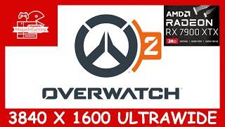 Overwatch 2 - Epic Settings. All Graphics. Mixed Action. 7900 XTX 24GB. 3840x1600 Ultrawide Gameplay