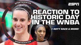 Caitlin Clark & Angel Reese SHOW OUT + Sabrina Ionescu & A'Ja Wilson making history  | SportsCenter