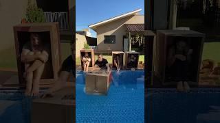 Quem será que vai ser o último a CAIR na piscina #shorts