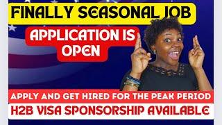 BREAKING NEW!! FINALLY SEASONAL JOBS APPLICATION IS OPENING TO ALL #viralvideo