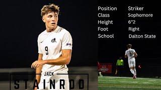 Jack Stainrod - Highlights | NAIA Striker - Dalton State College