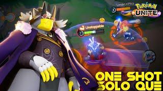 ONE SHOT URSHIFU IS STILL TOO MUCH OP WITH THIS SOLO QUEUE BUILD  | POKEMON UNITE